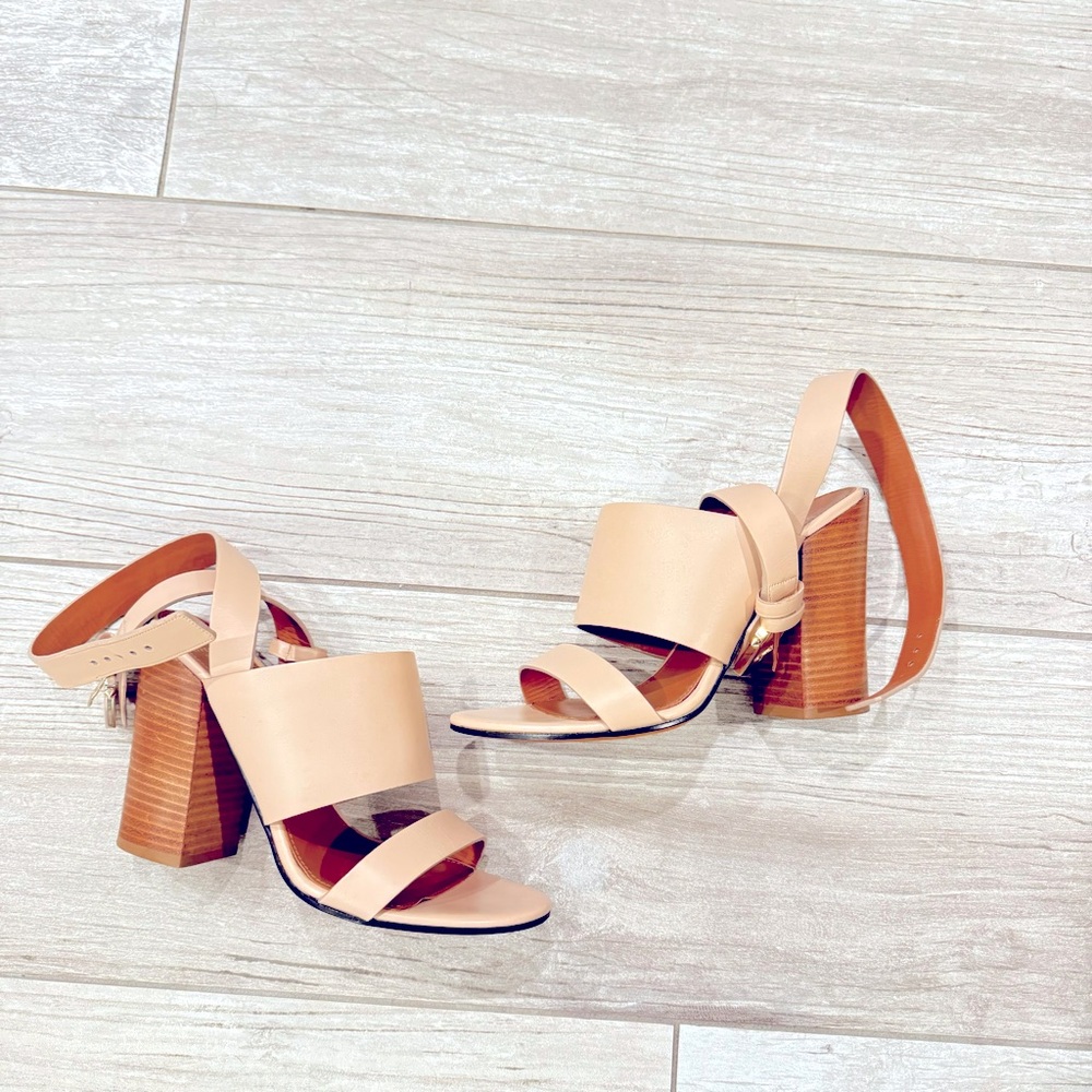 GIVENCHY Block Heel Tan Size 38